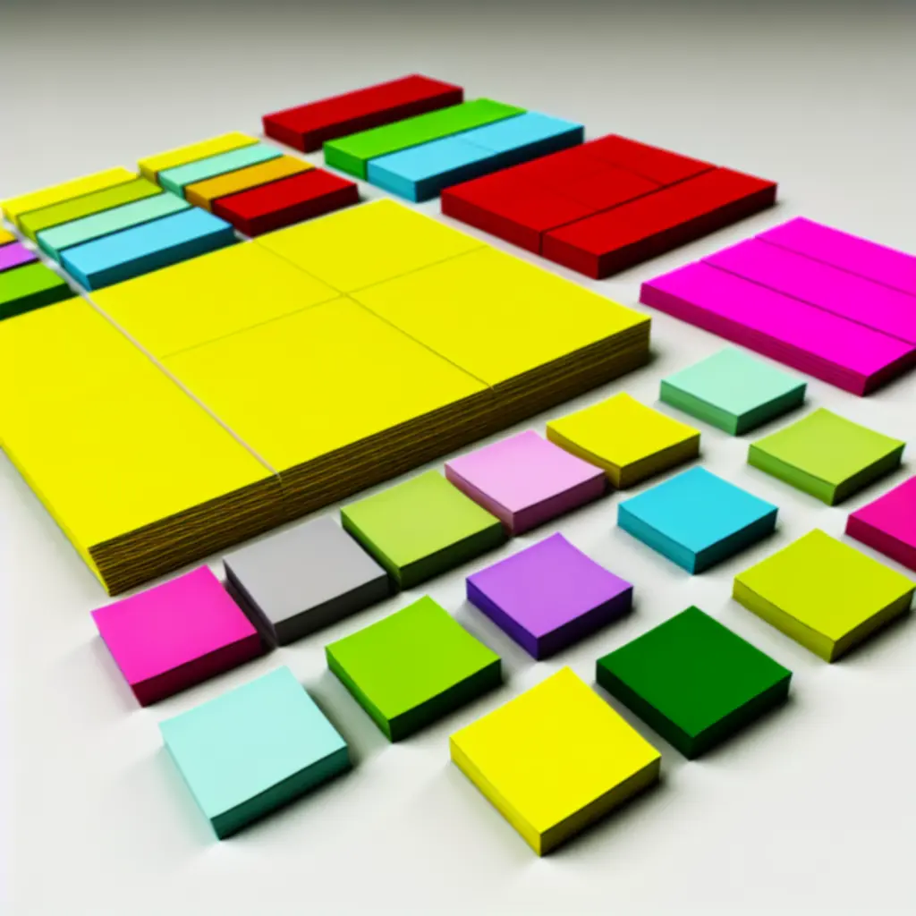 Pack de Notas Adhesivas Arcoíris